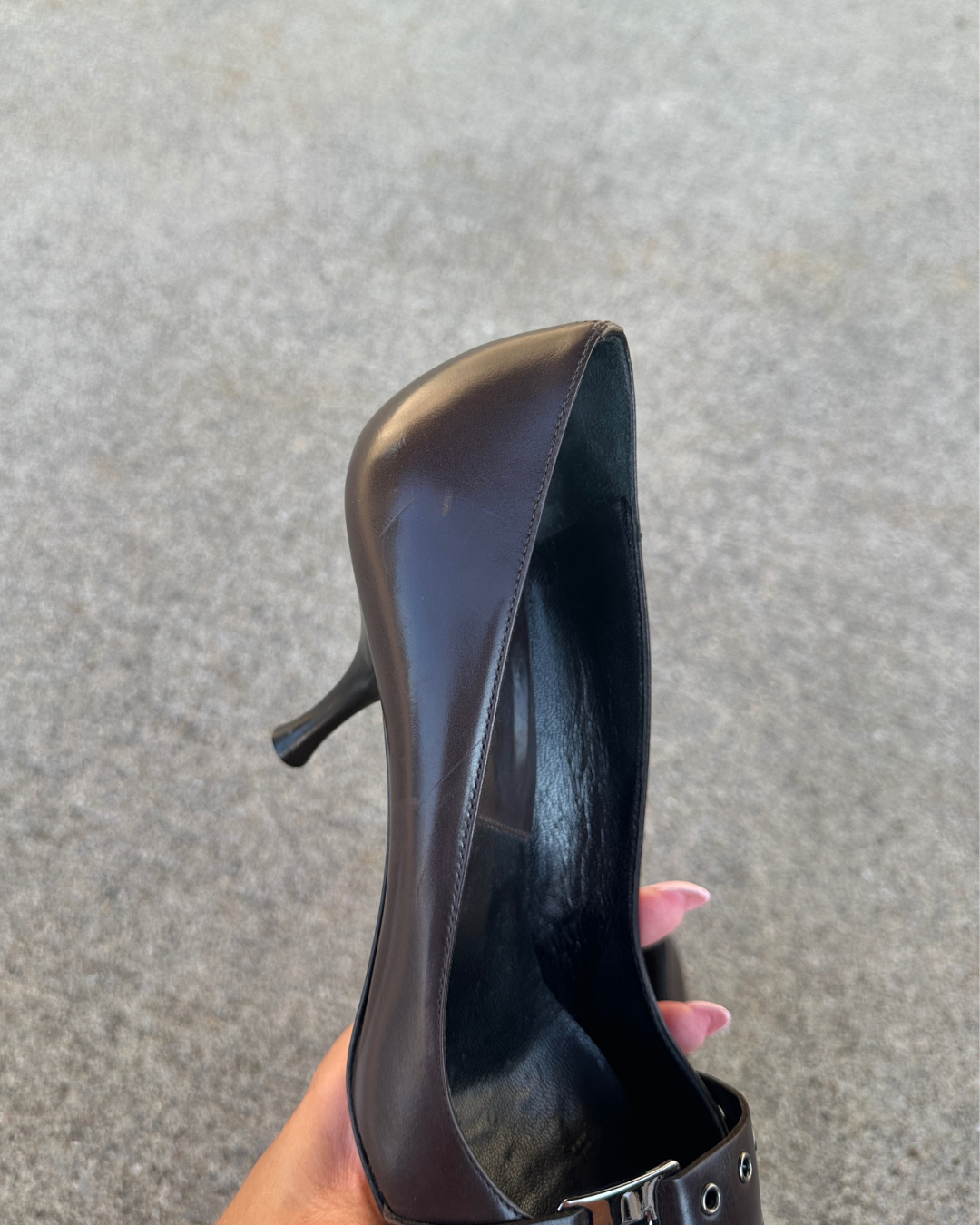 Rare Dior Belt Buckle Heels (37.5)