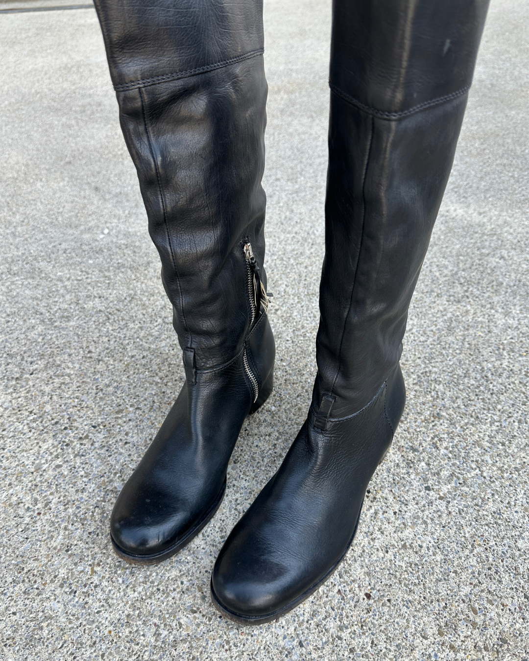 Vintage Miu Miu Leather Boots (38)