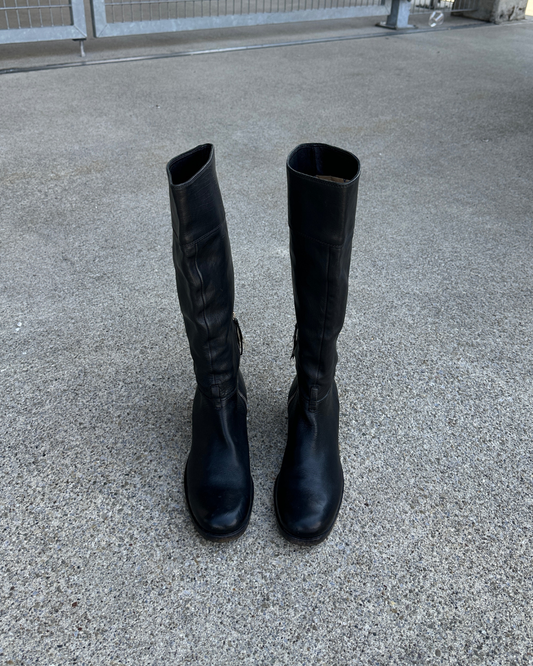 Vintage Miu Miu Leather Boots (38)